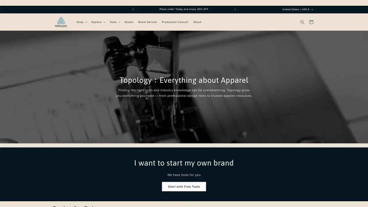 Topology clothing featured image