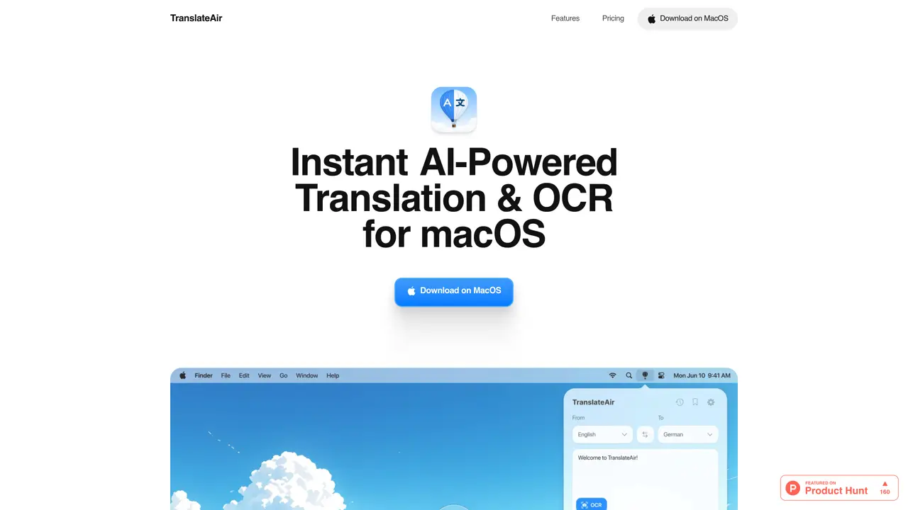 TranslateAir featured image