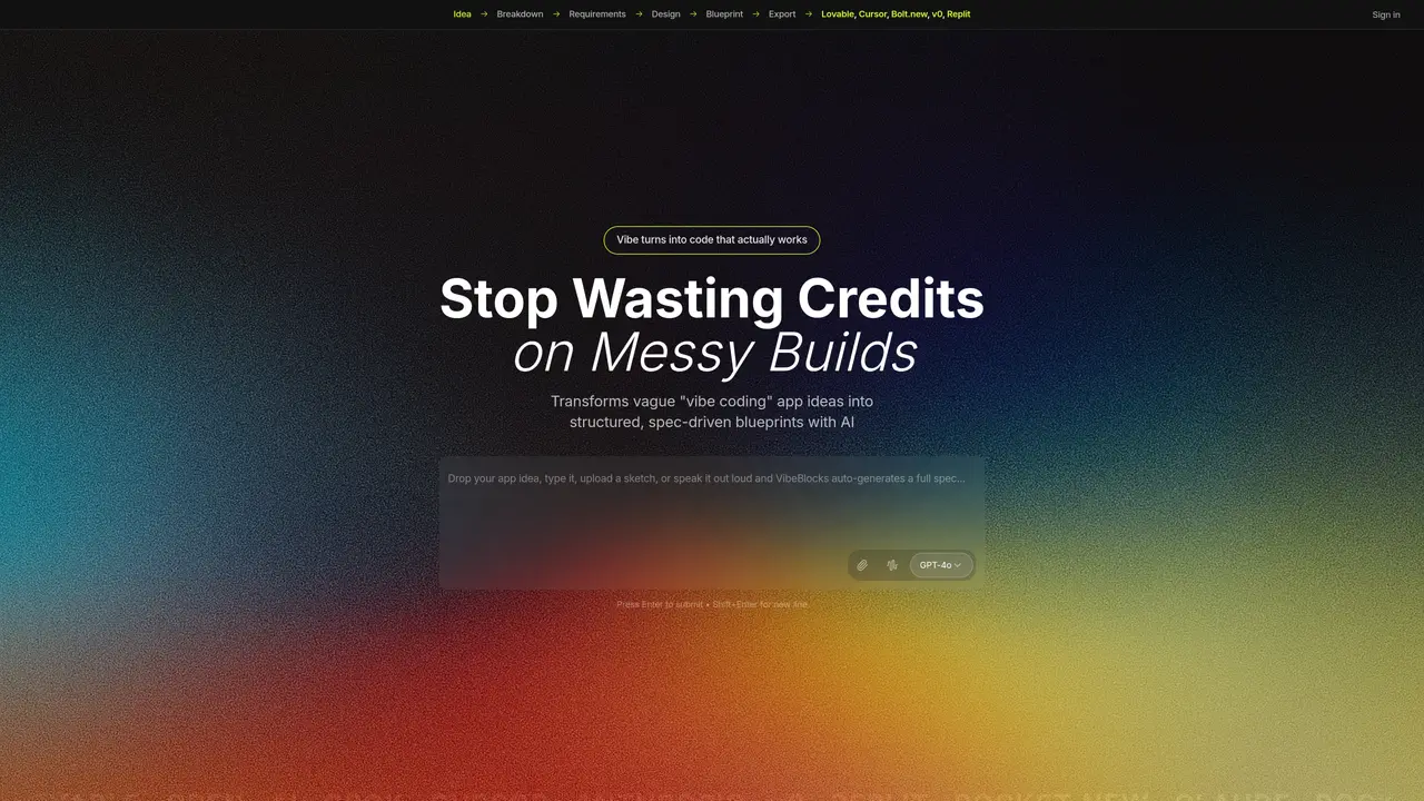 VibeBlocks featured image