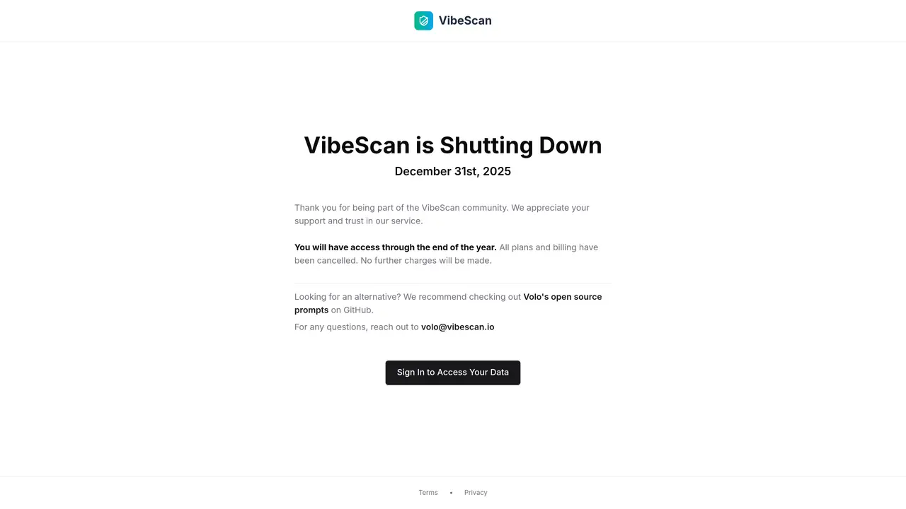 VibeScan featured image