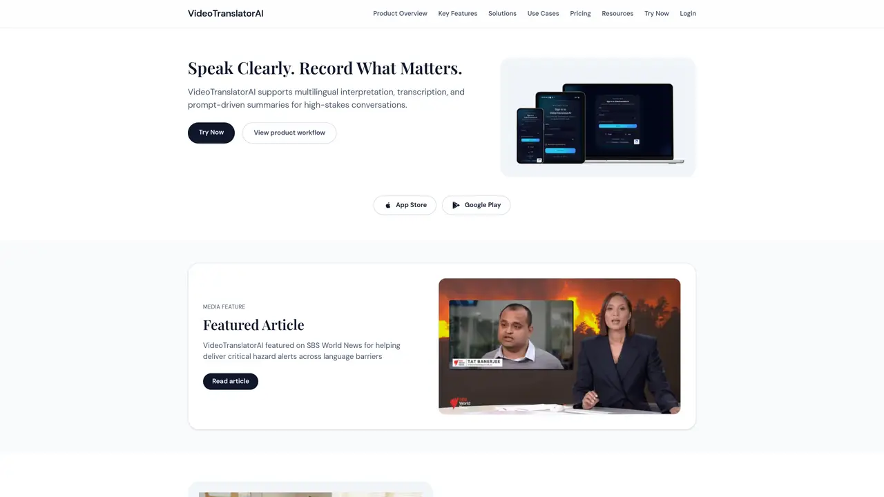 Video Translator featured image