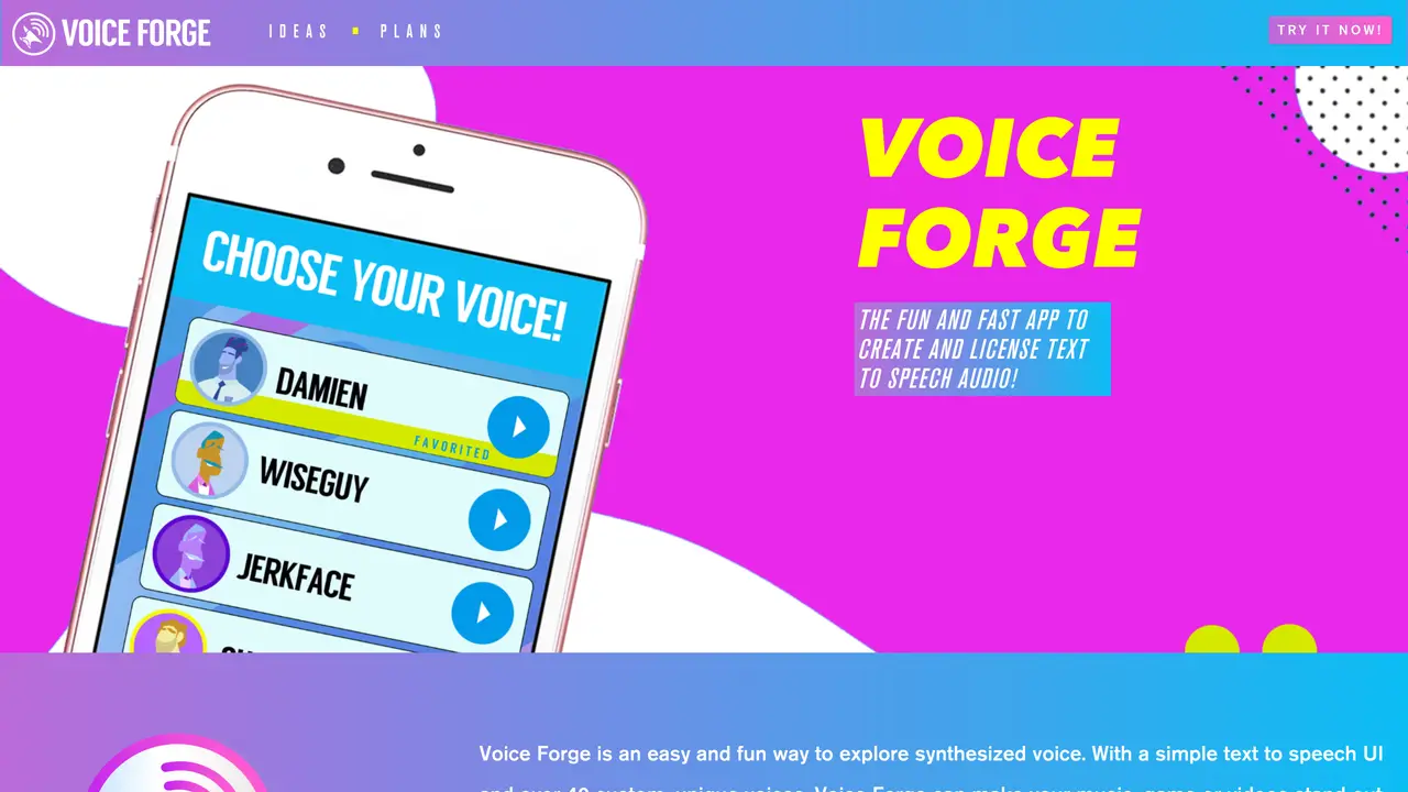 Voice Forge featured image