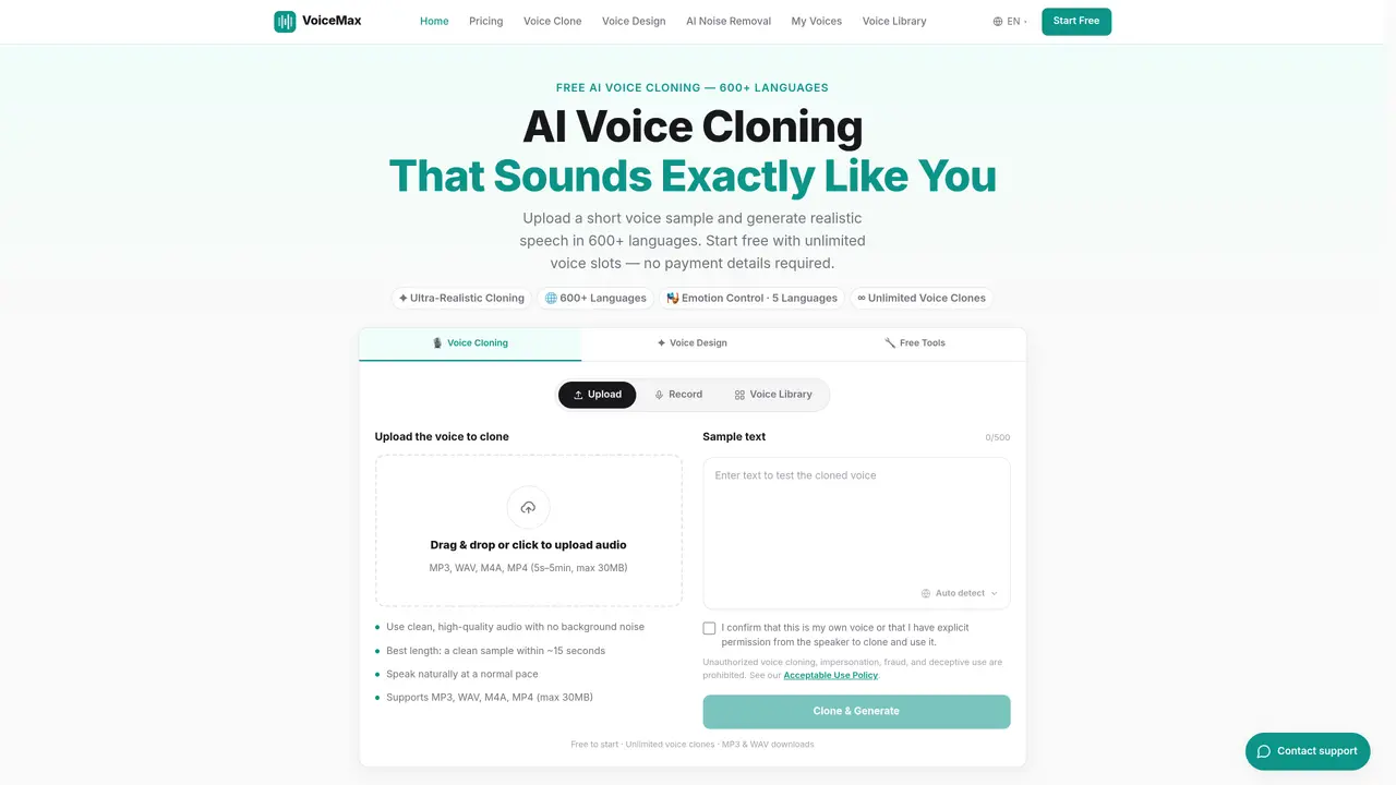VoiceMax featured image