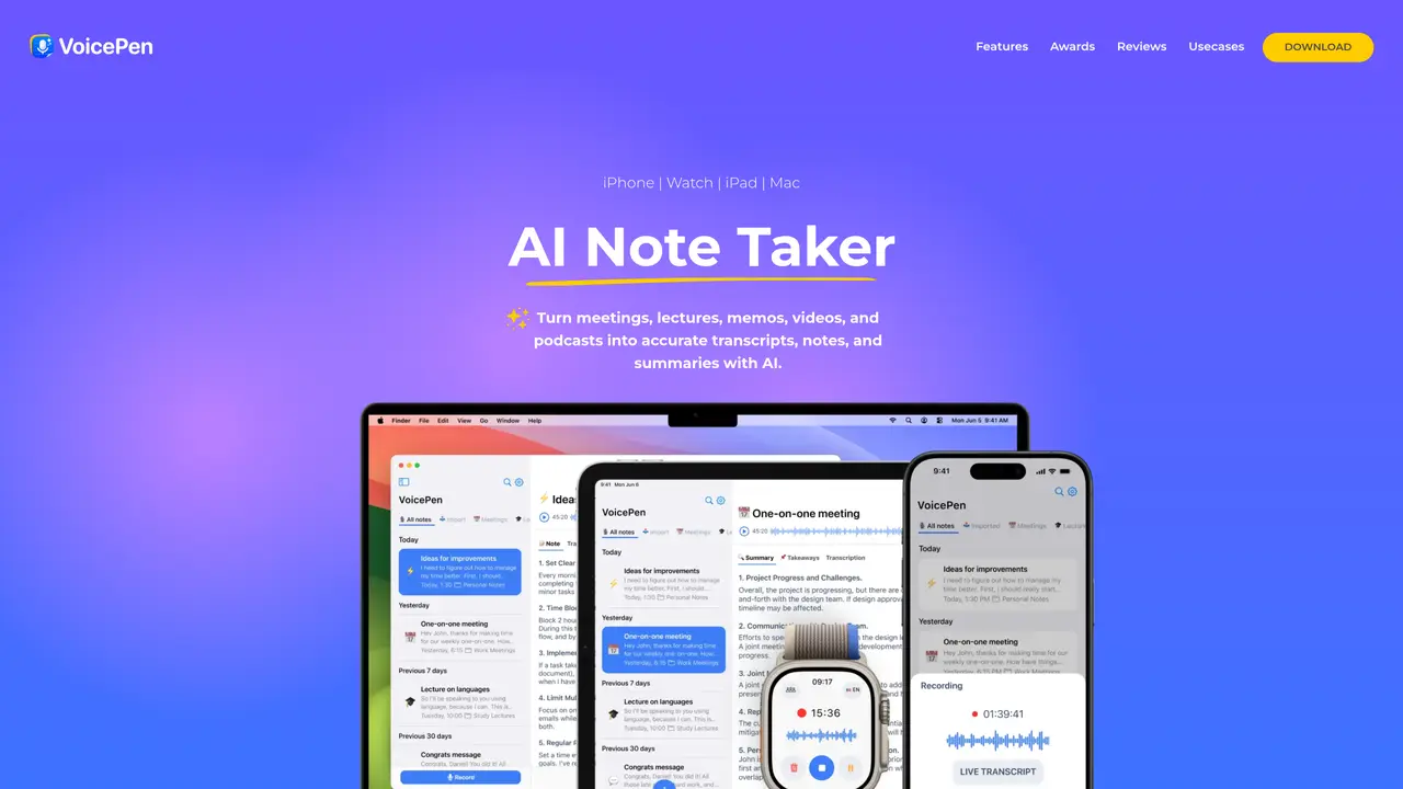 VoicePen featured image
