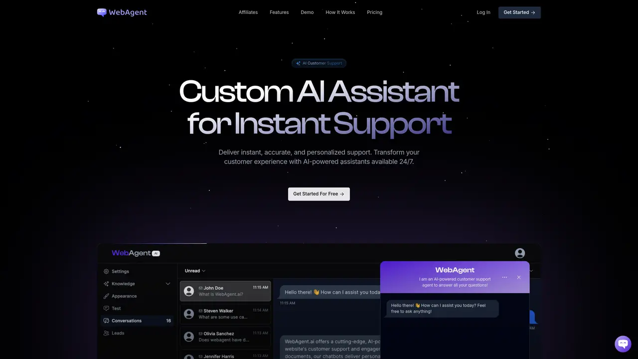 WebAgent.ai featured image