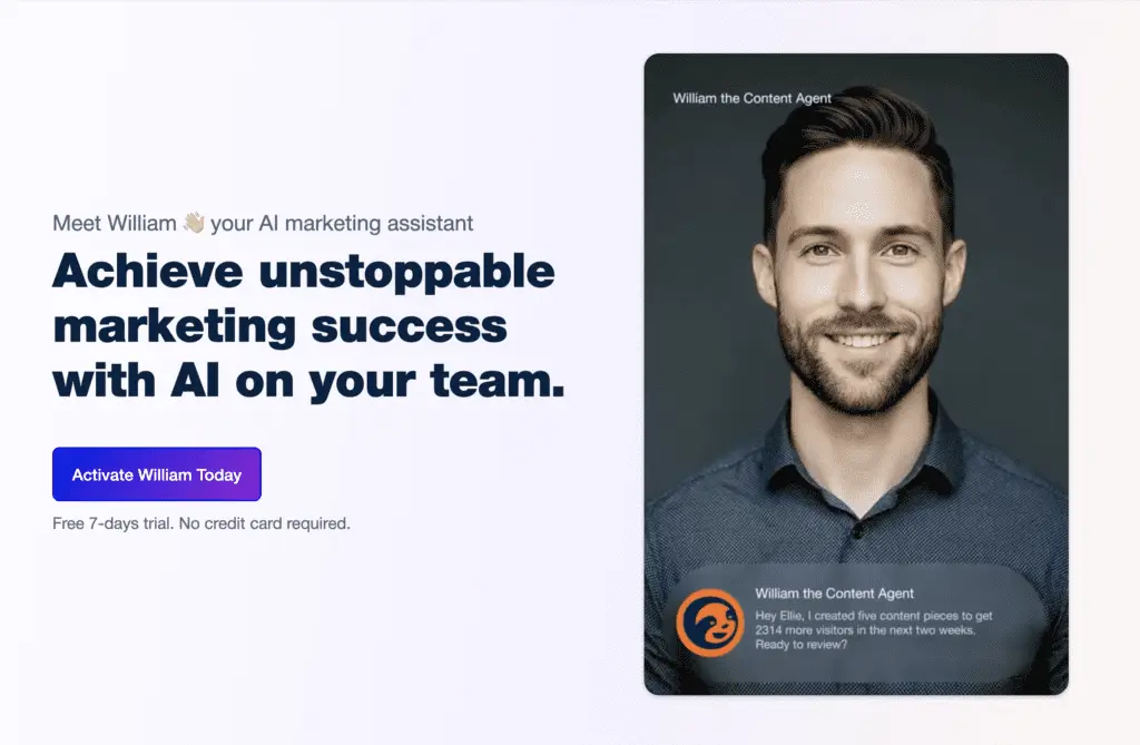 William – AI marketing agent featured image