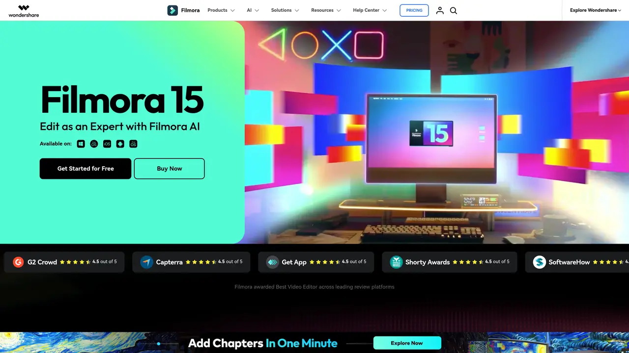 Wondershare Filmora featured image