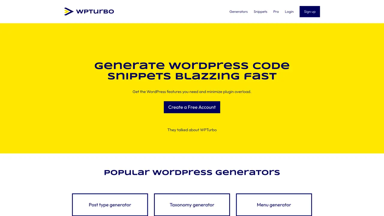 WPTurbo featured image