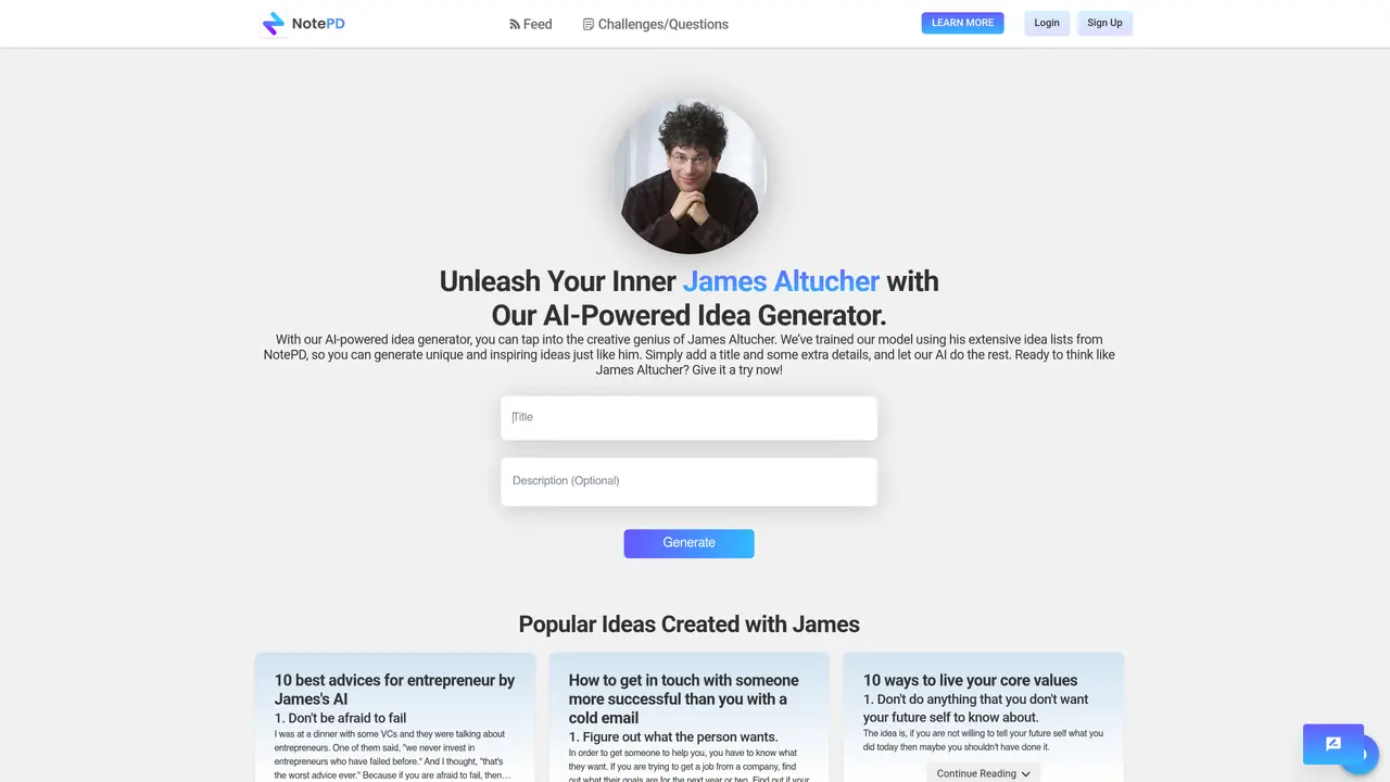 Write with James featured image