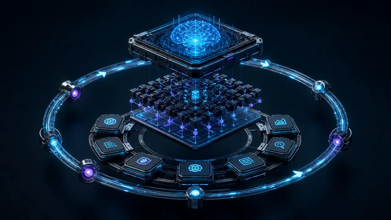 How AI Agents Work: The Model, Tools, Memory, and Control Loop