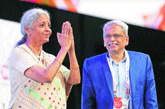 Nirmala urges AI guardrails, industry platform as technology goes global