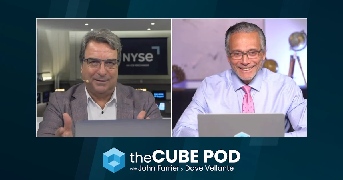 On theCUBE Pod: Dreamforce unveils the agentic dream, and Nscale files to go public