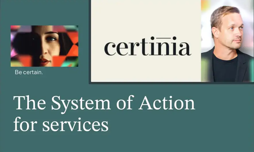 Certinia launches new System of Action as the foundation of autonomous service operations