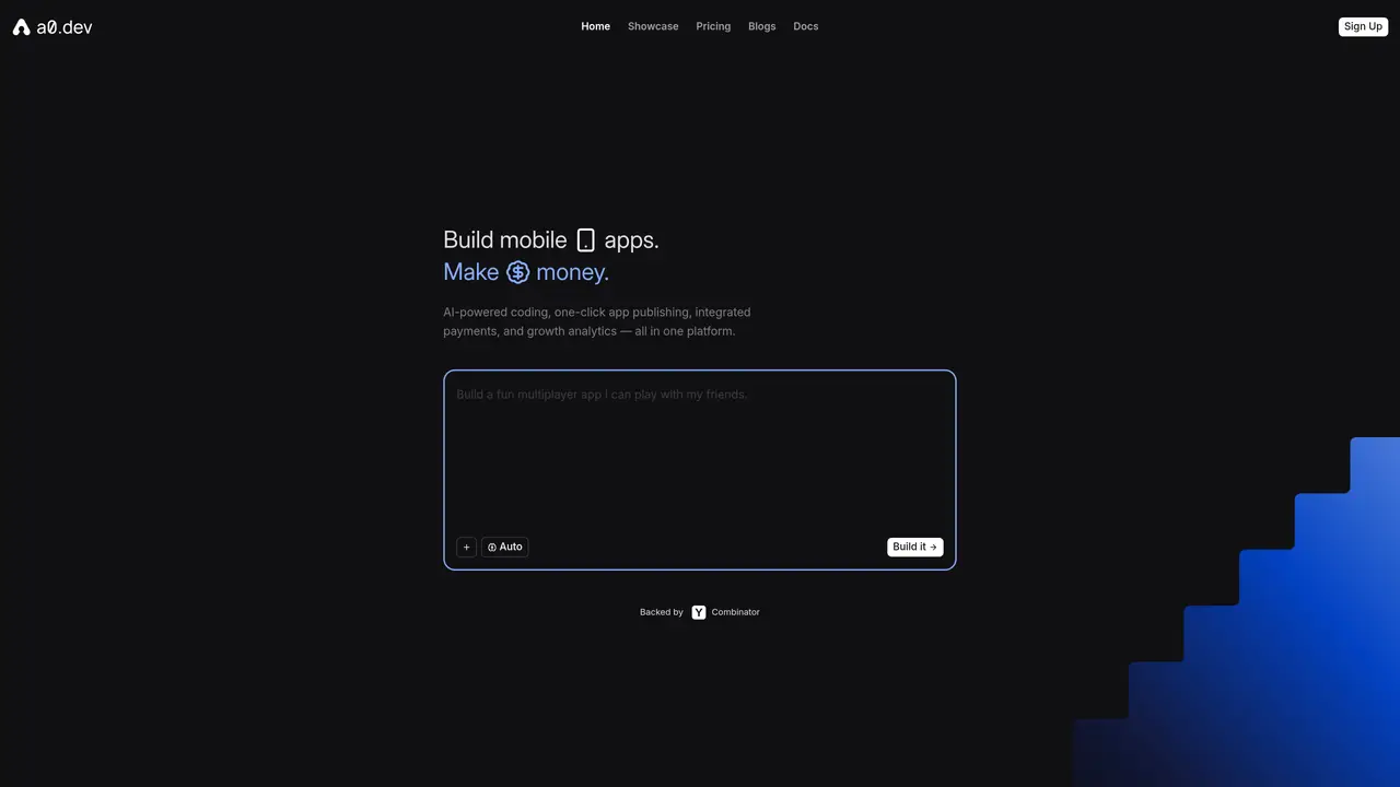 A0.dev featured image