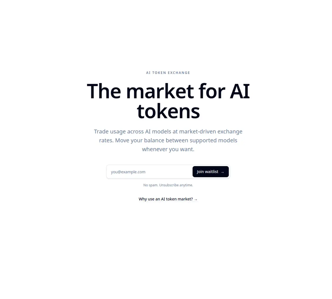 AI Token Exchange featured image