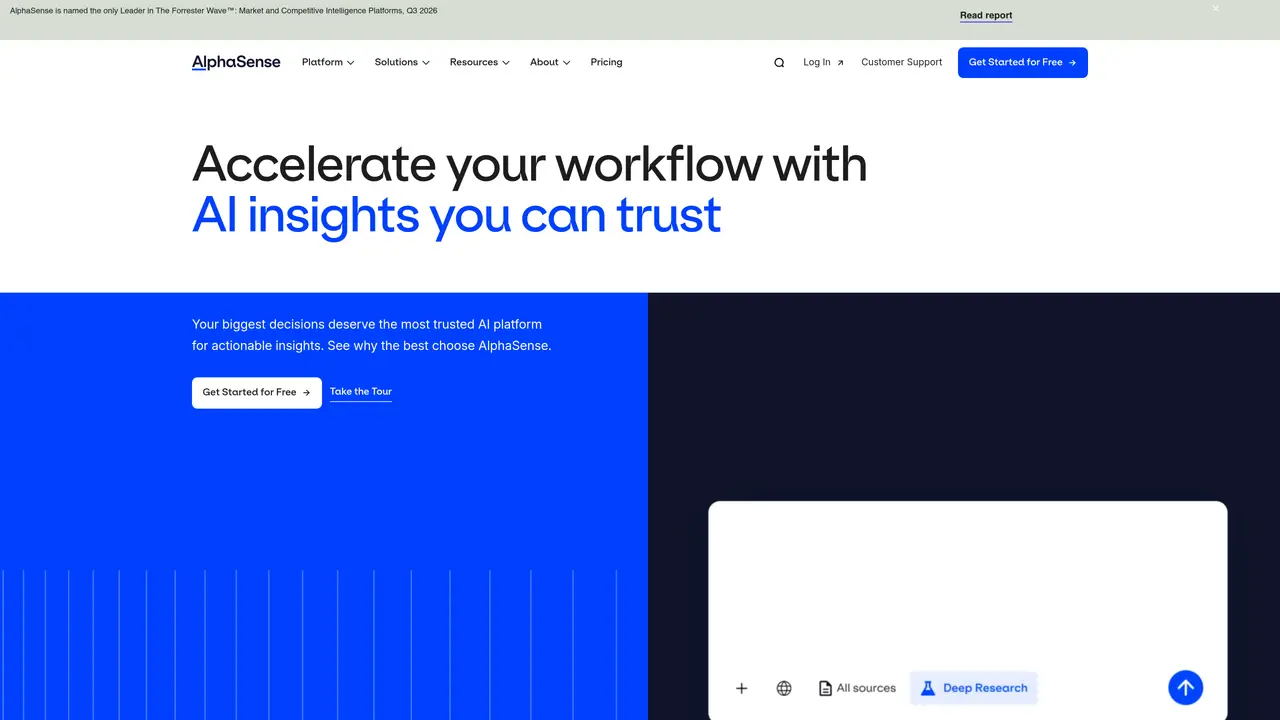AlphaSense featured image
