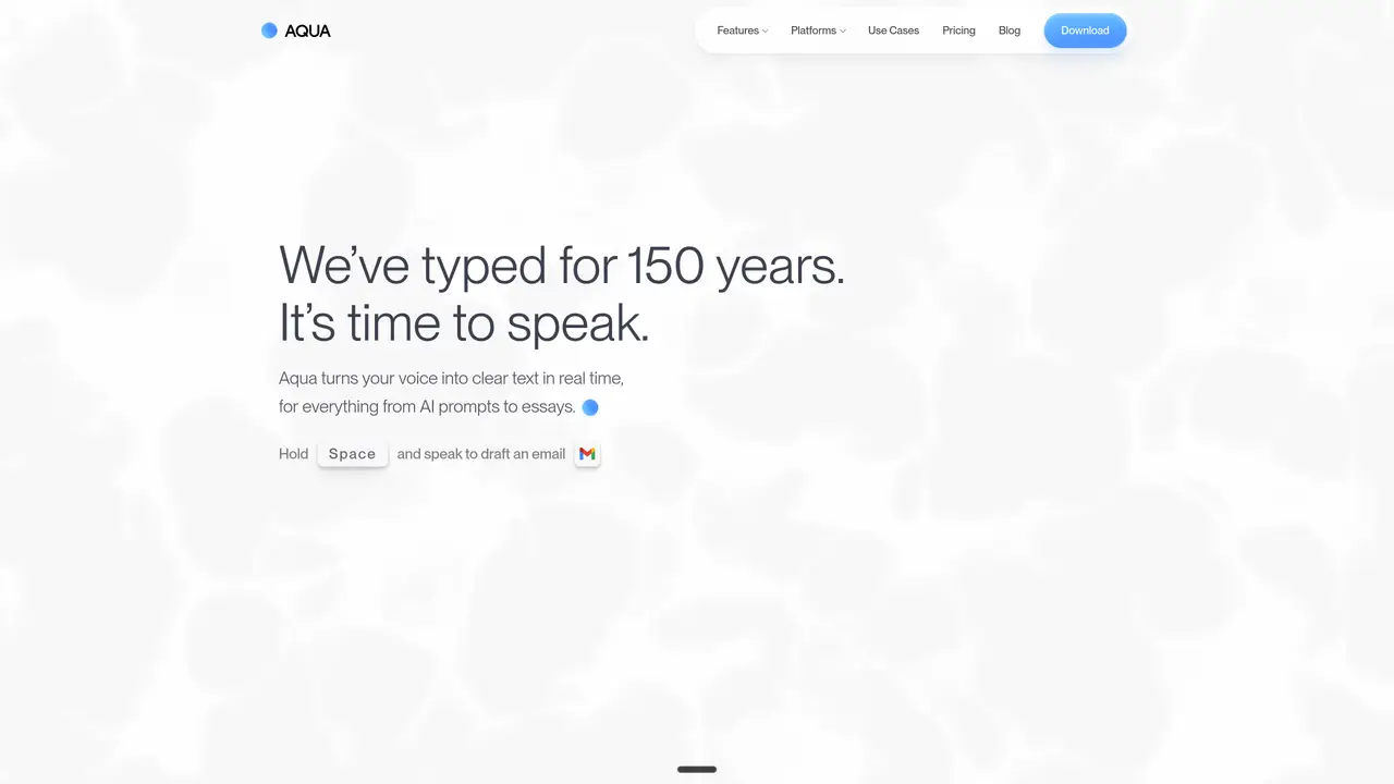 Aqua Voice featured image