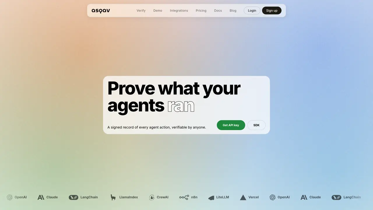 asqav featured image