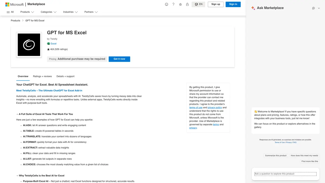 ChatGPT For Excel featured image