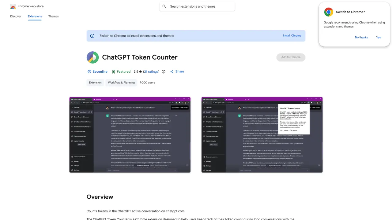 ChatGPT Token Counter featured image