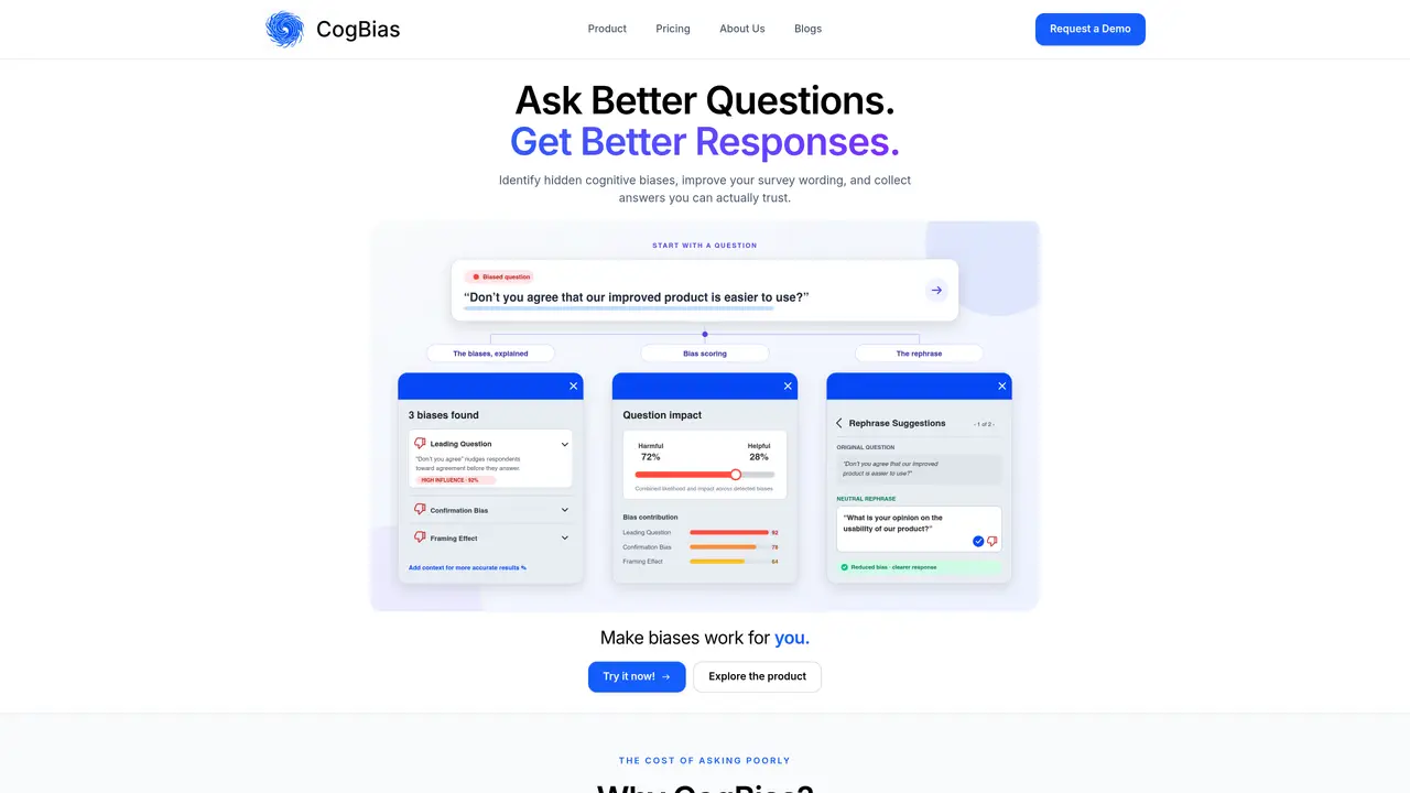 CogBias AI featured image