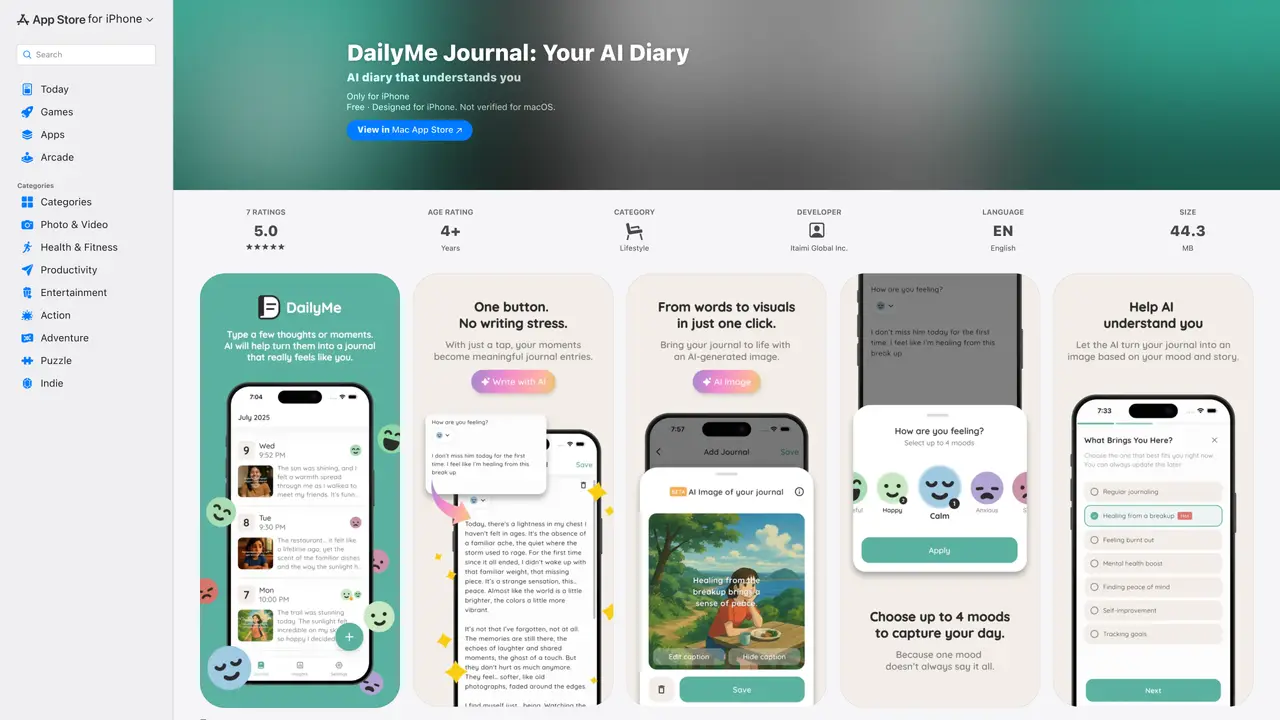 DailyMe Journal featured image
