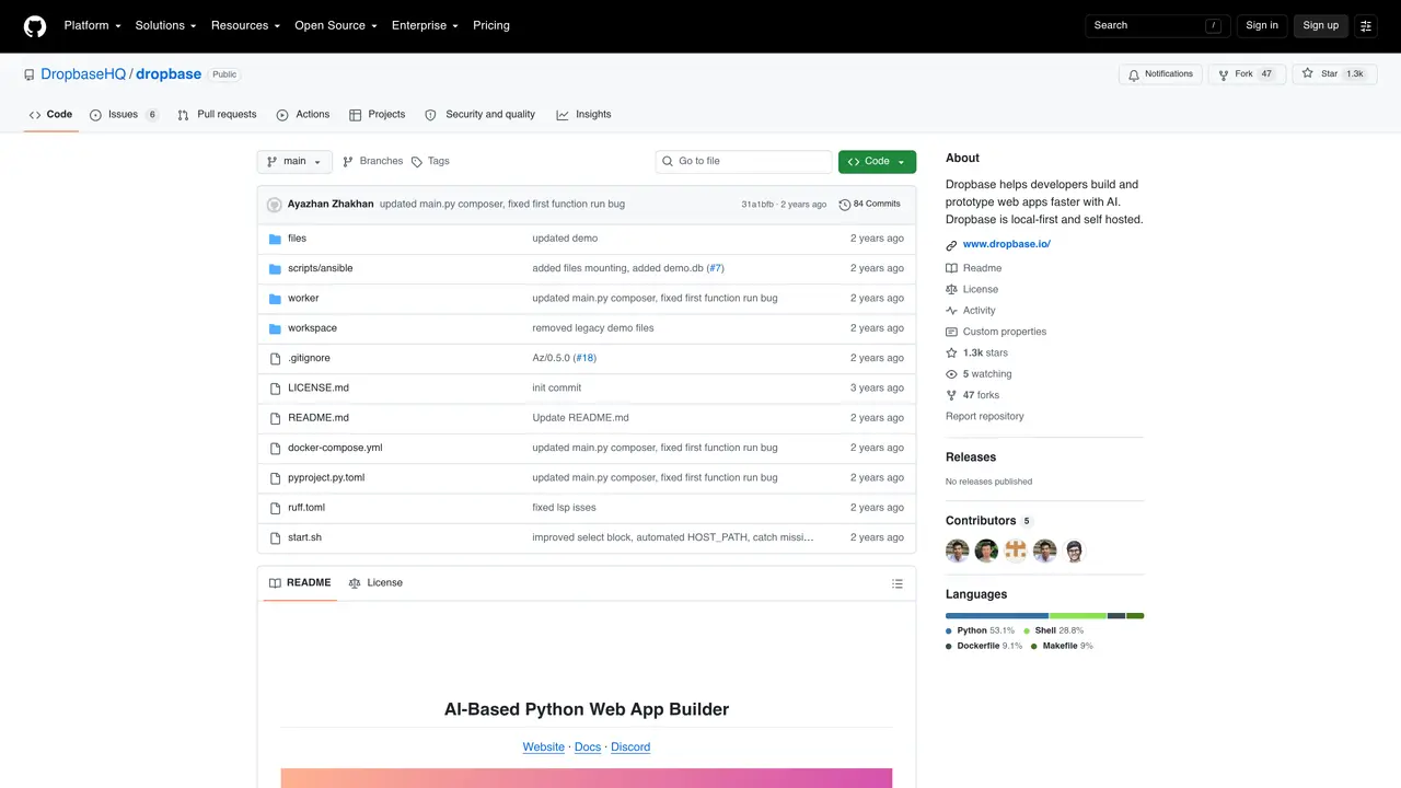 Dropbase featured image