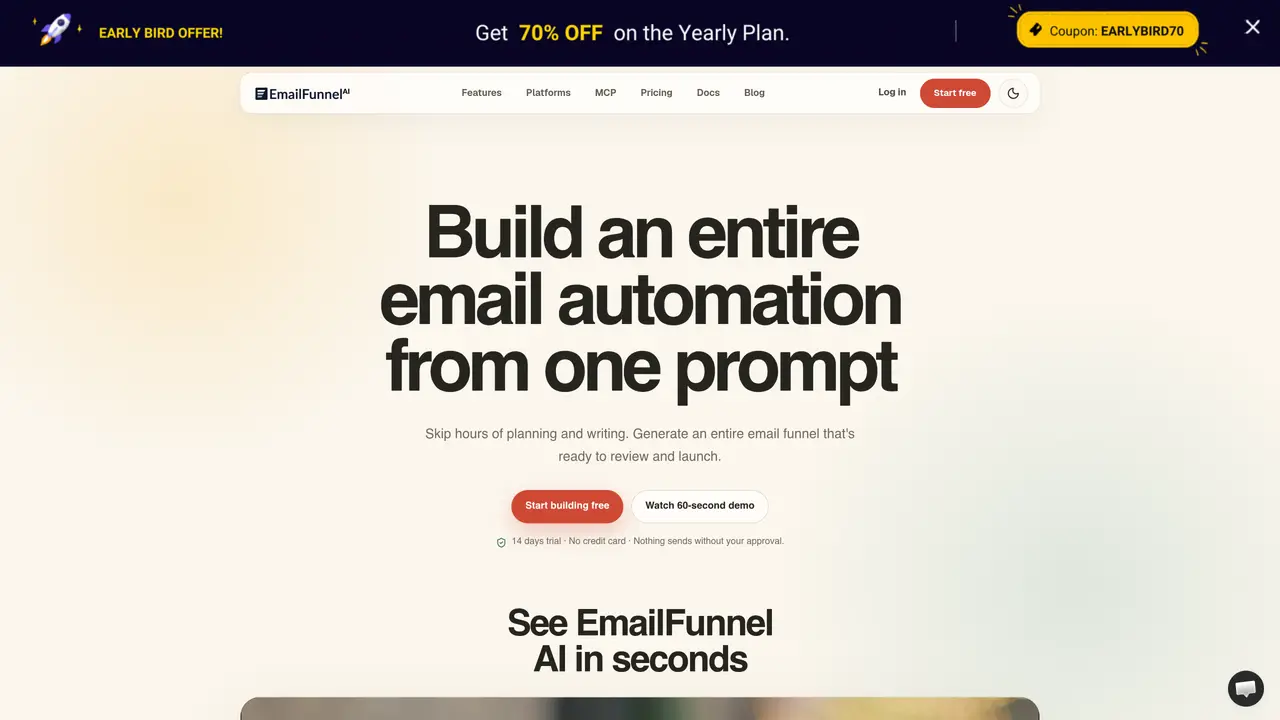 EmailFunnelAI featured image