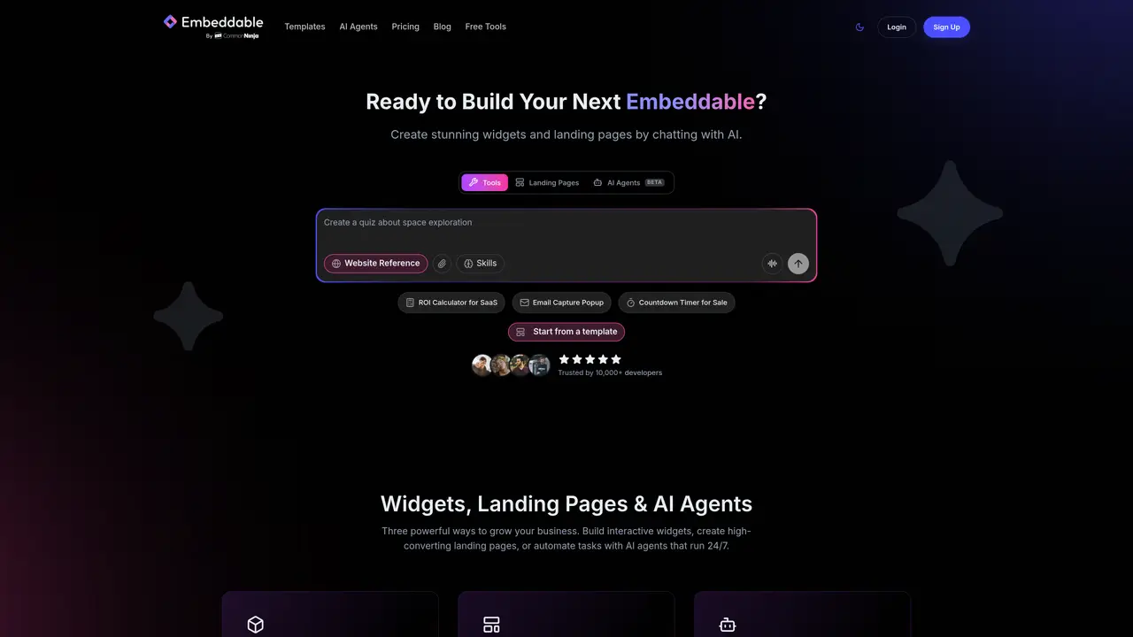 Embeddable featured image