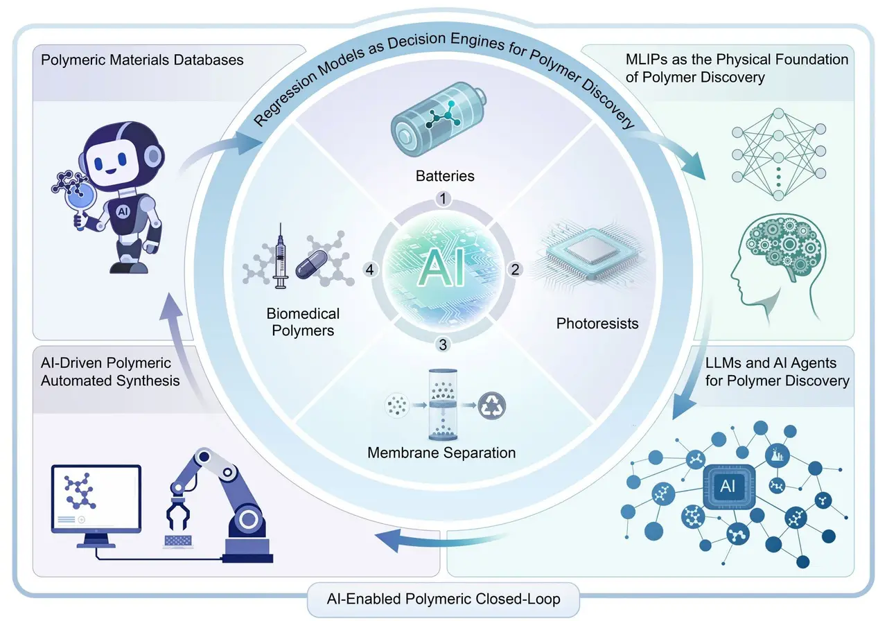 AI-driven polymer discovery could replace years of trial and error with closed-loop testing