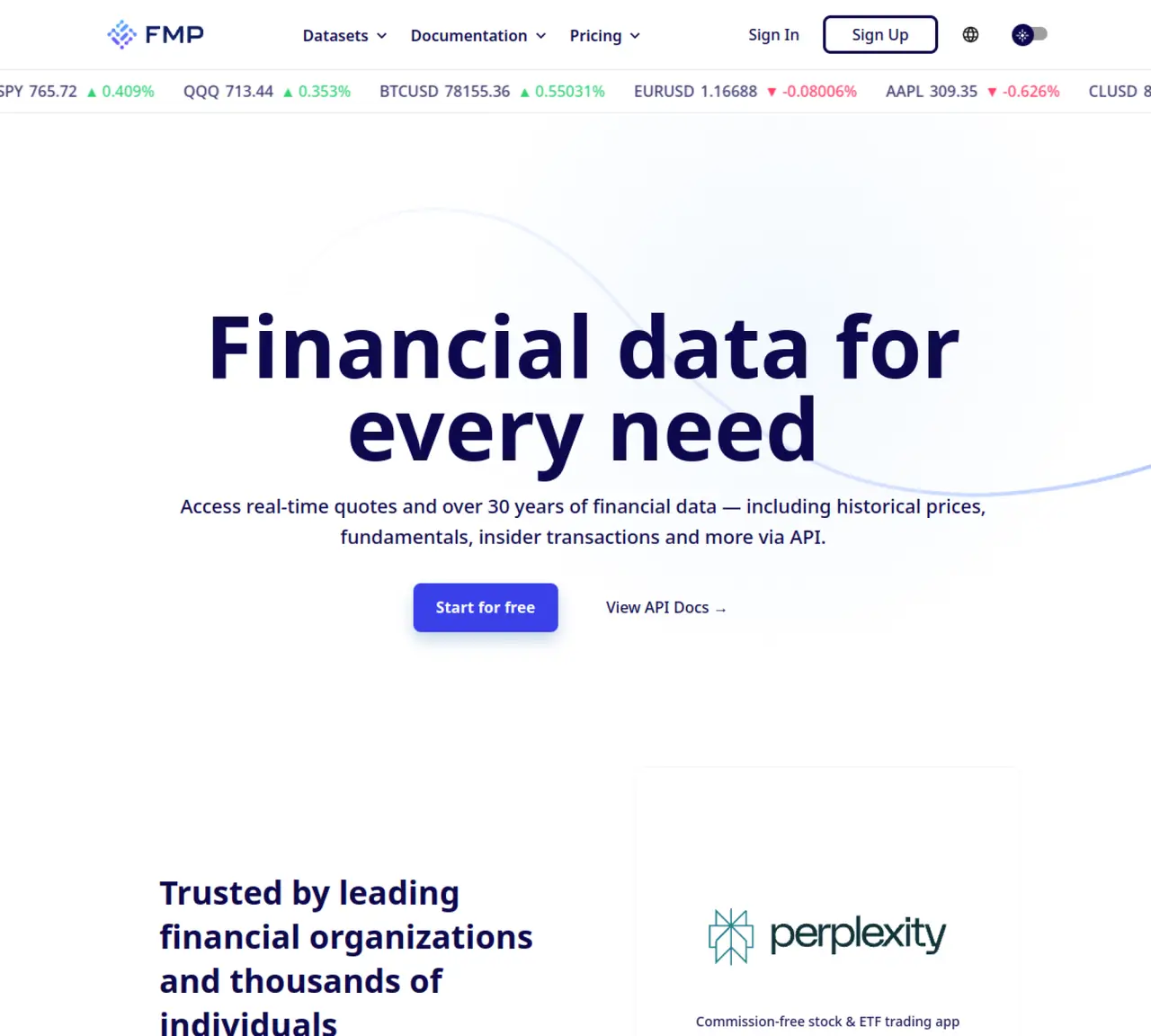 Financial Modeling Prep featured image
