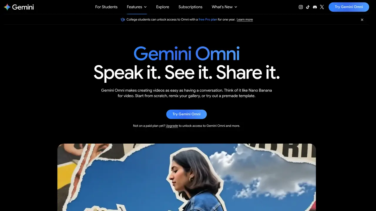 Gemini Omni featured image