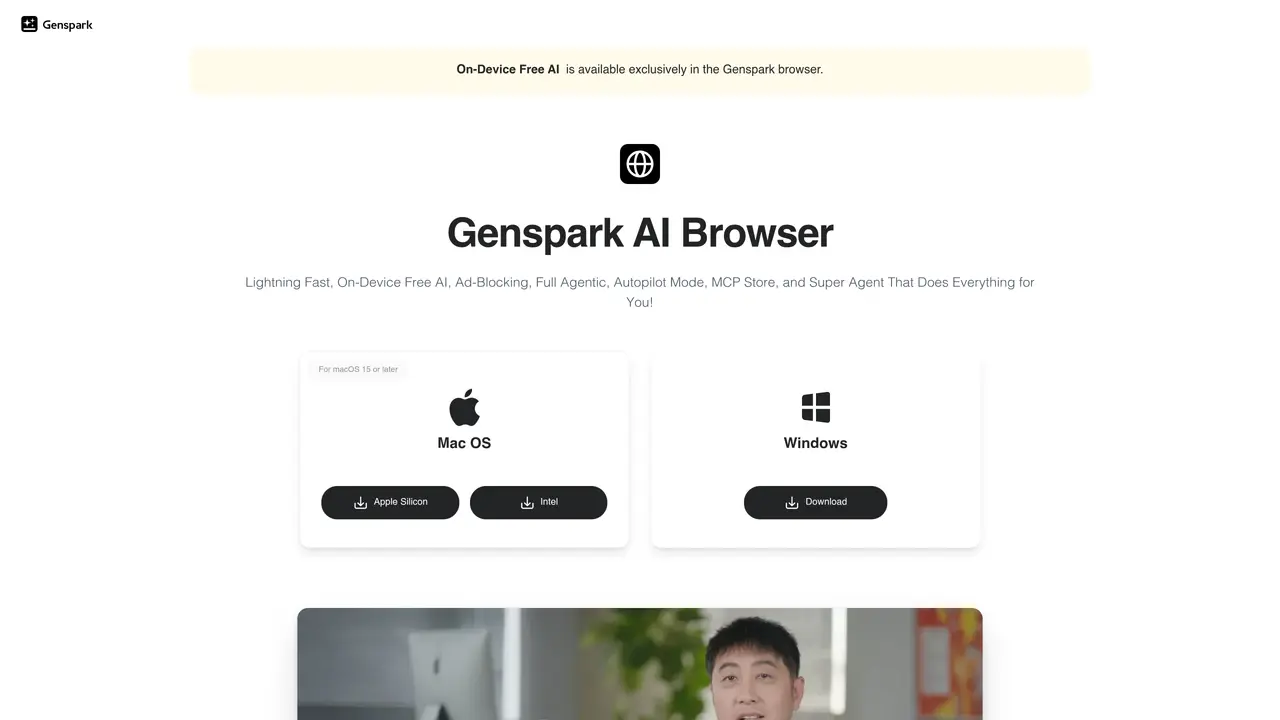 GenSpark Browser featured image