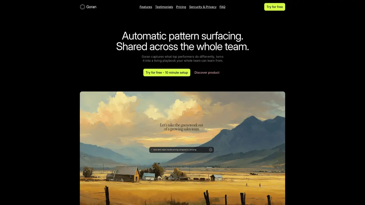 Goran AI featured image