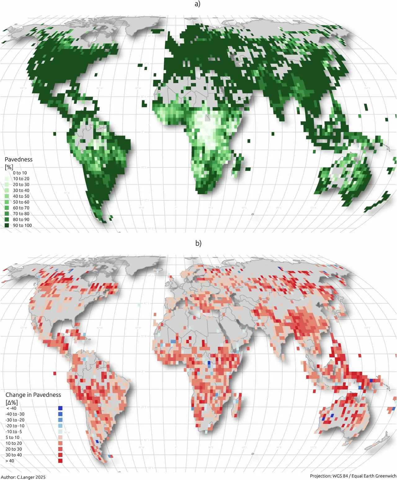 Global road map tracks four years of infrastructure change using AI
