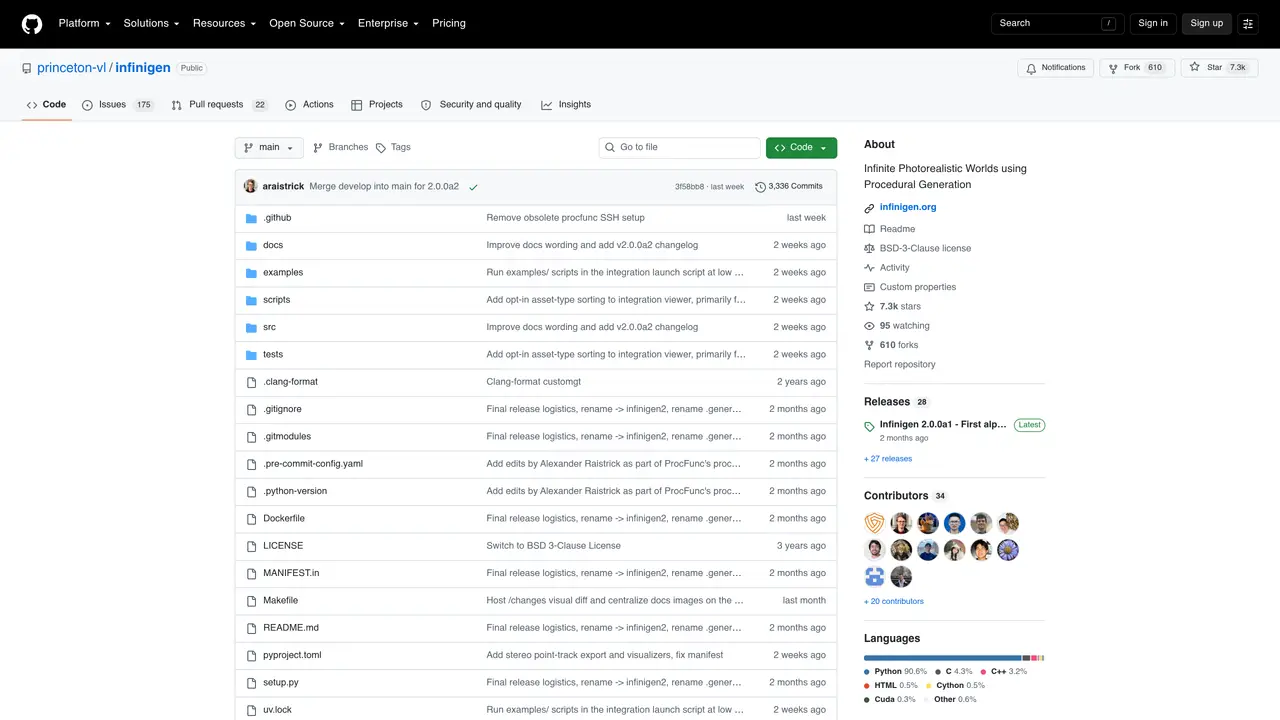 Infinigen featured image
