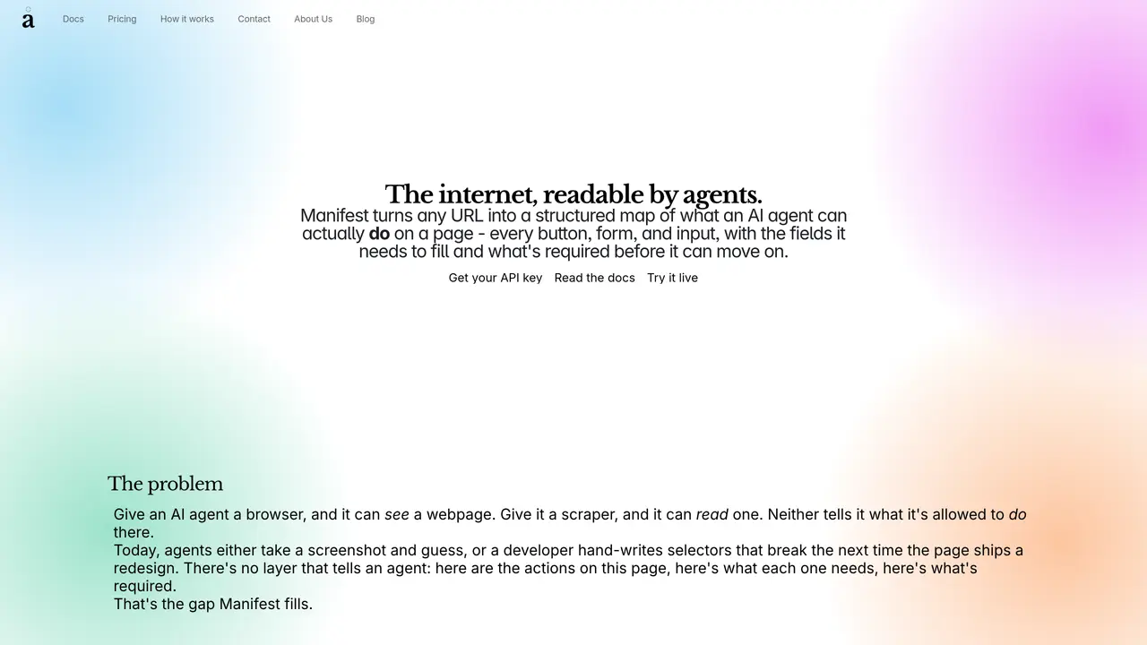 Manifest featured image