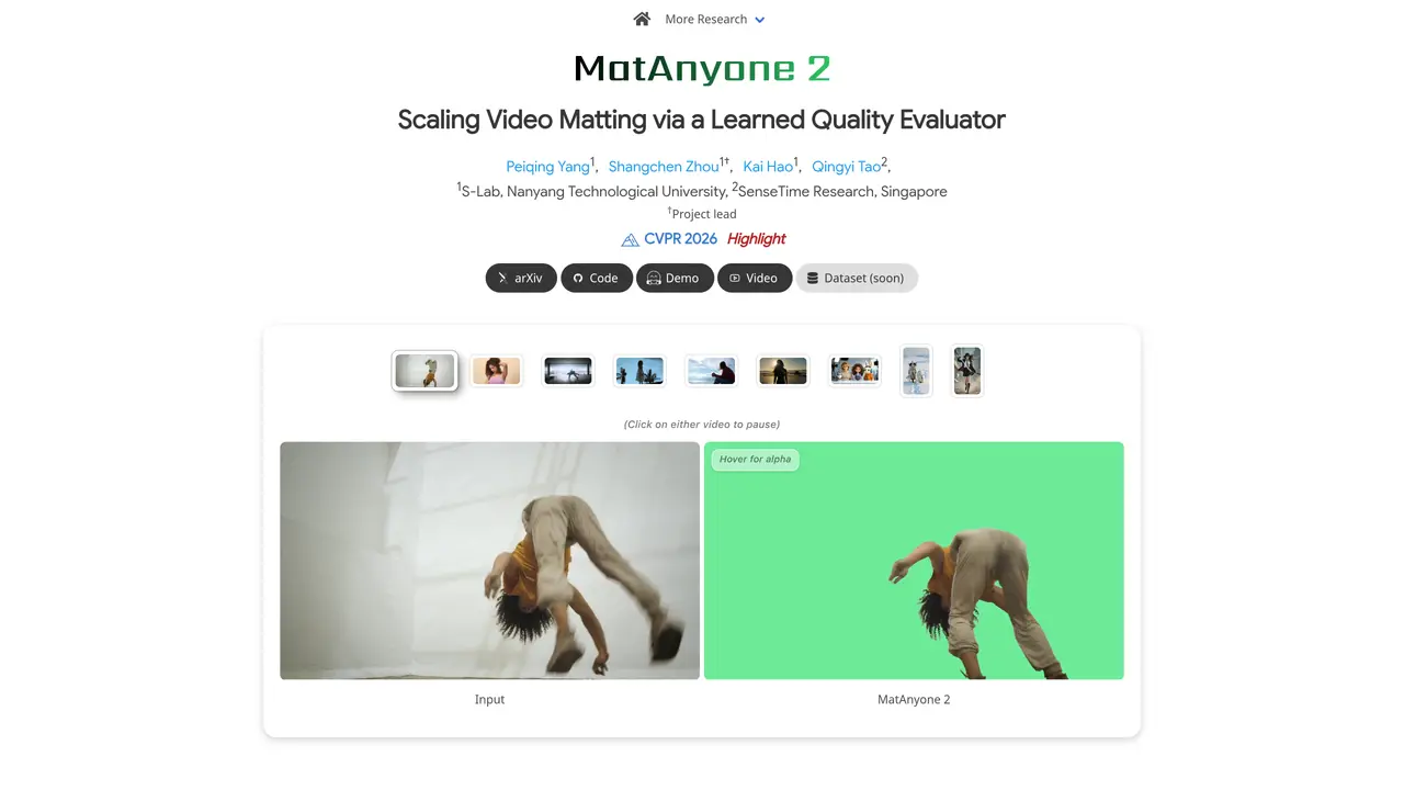 MatAnyone 2 featured image