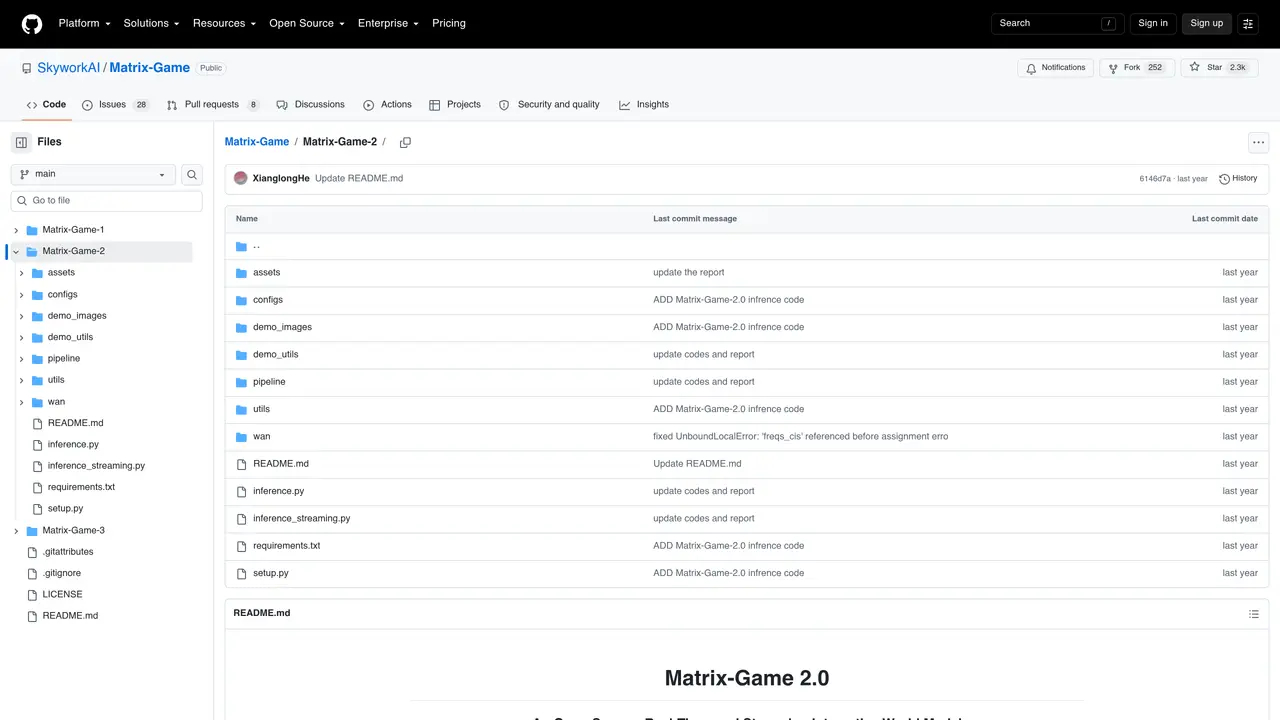 Matrix Game 2.0 featured image