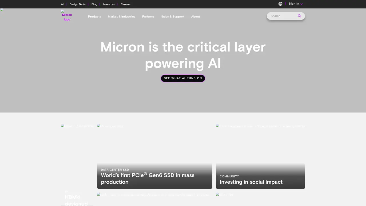 Micron featured image