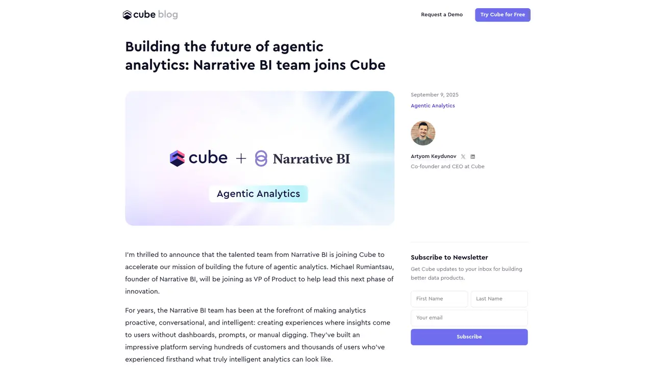 Narrative BI featured image