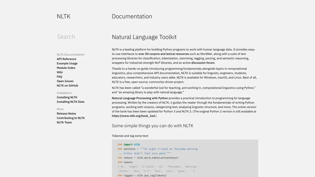 Natural Language Toolkit (NLTK) featured image