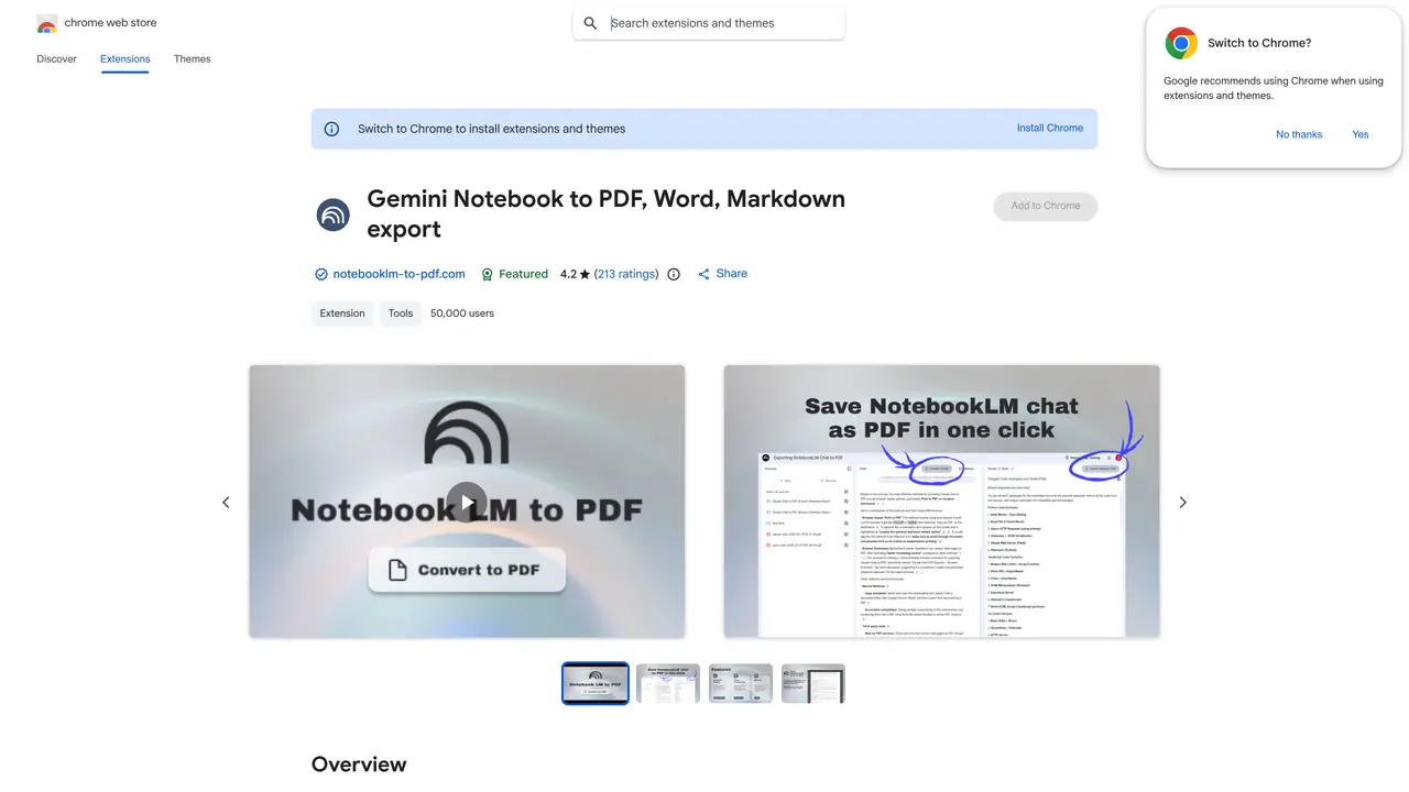 NotebookLM to PDF, Word, Markdown Export featured image