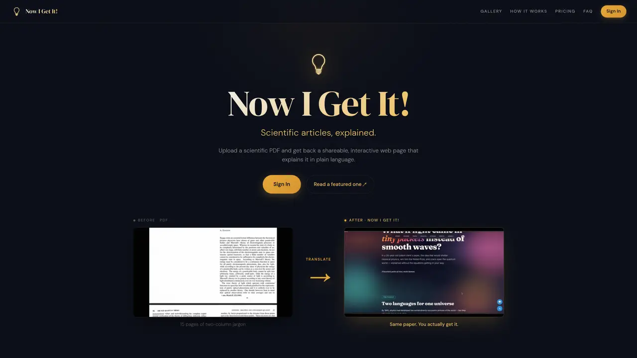 Now I Get It! featured image