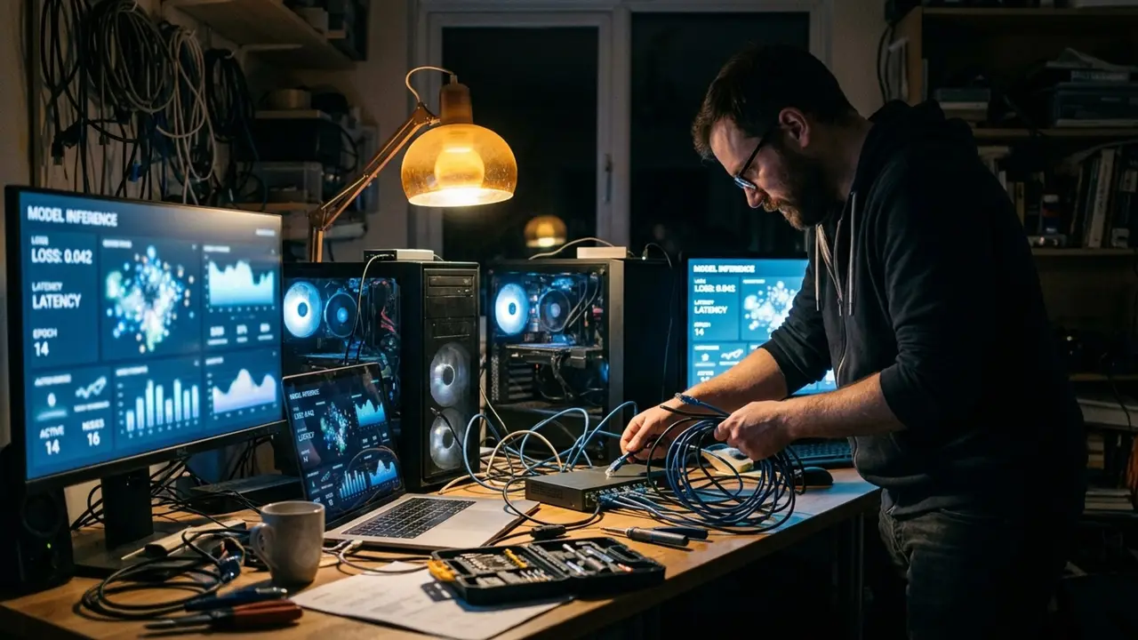 Nvidia Connects Home Computers Into One AI Inference Cluster With PAIR