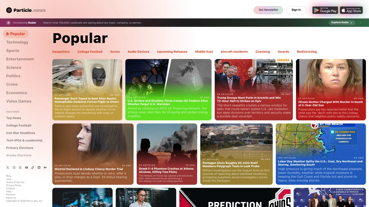 Particle featured image