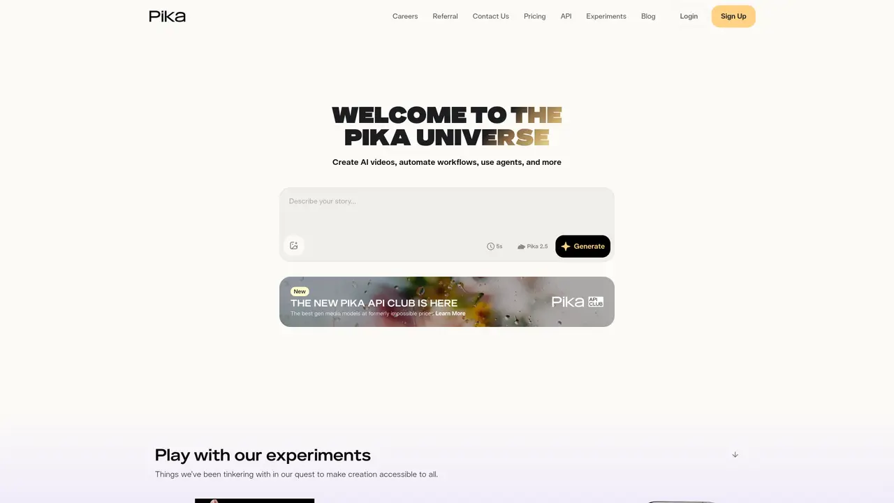 Pika Labs featured image