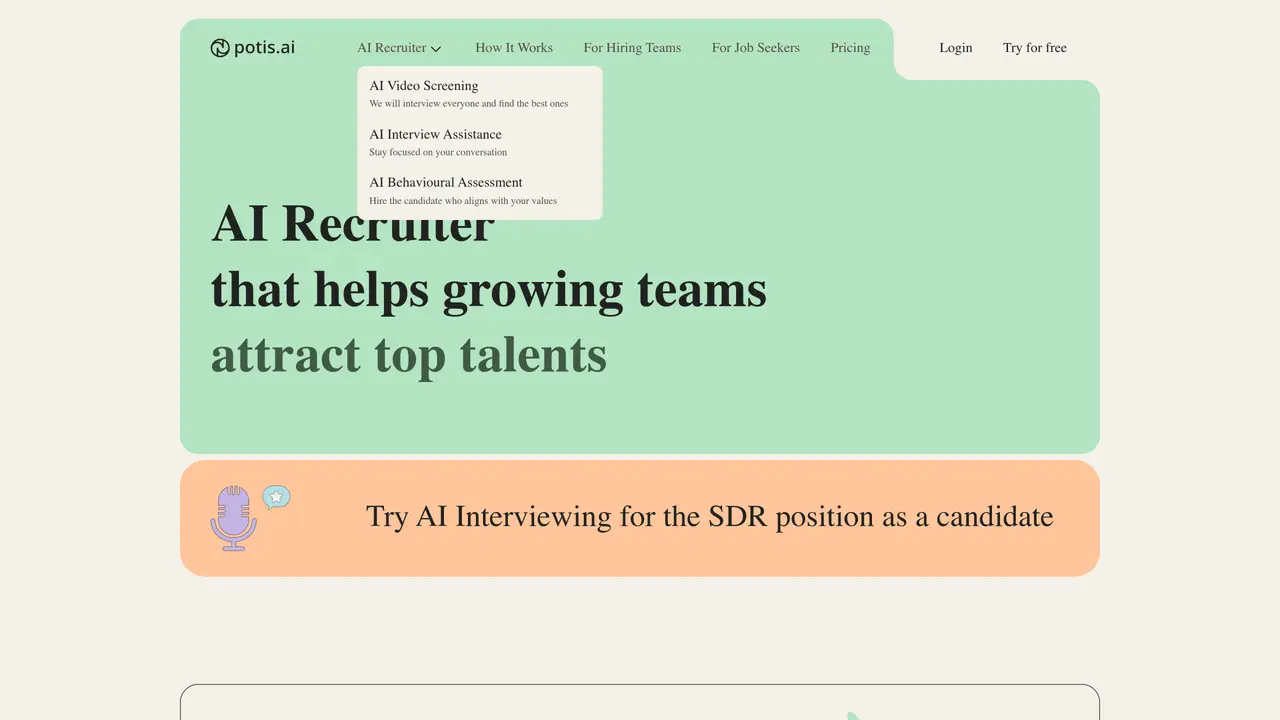 Potis.AI featured image