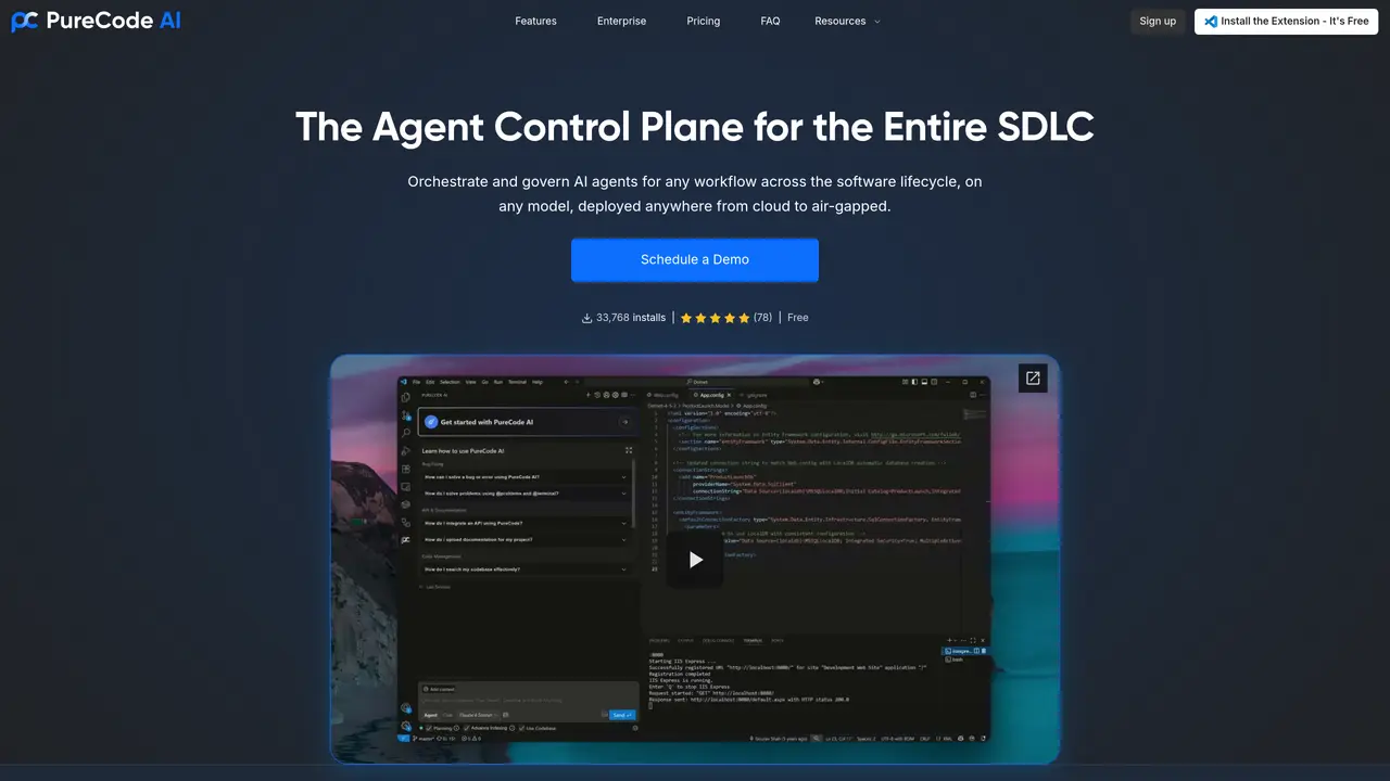 PureCode.ai featured image