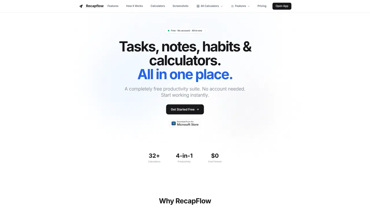 Recap Flow featured image